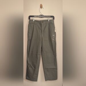 NWT Gap Girlfriend Olive Green Pants